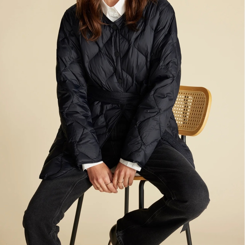 Solene Quilted Puffer Coat
